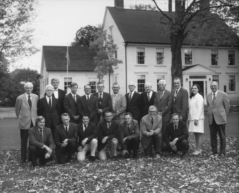 Guilford Savings Bank Executives, October 14, 1975