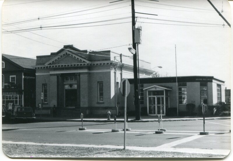 Guilford Trust Company, 1974 at 1 Boston St.
