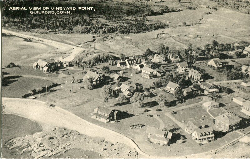 Aerial View of Vineyard Point 1946