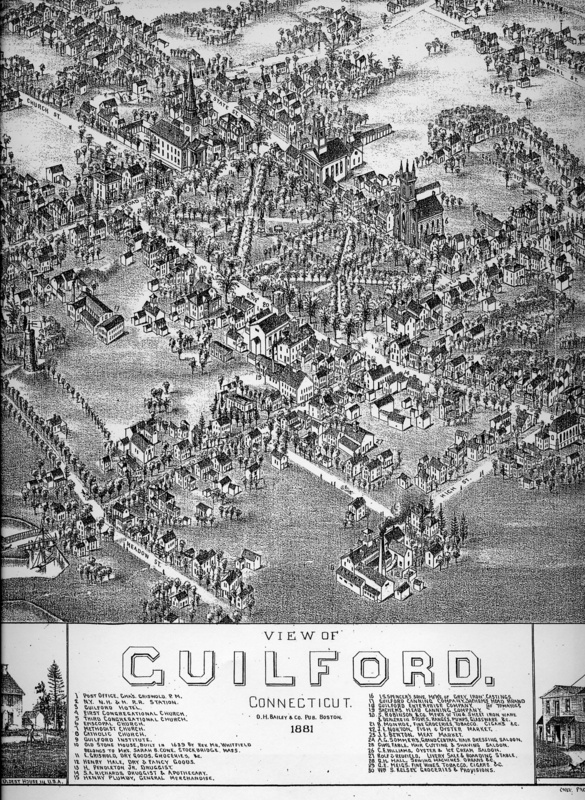Map of Guilford, 1881