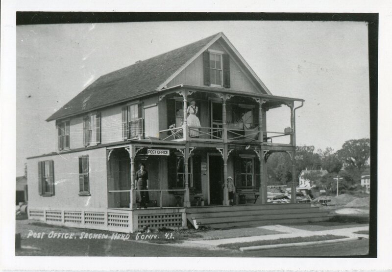 Sachem's Head Post Office Postcard