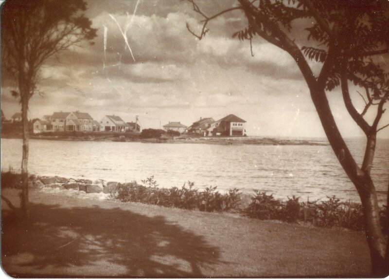 Vineyard Point 1920's from the across Bloody Cove