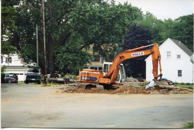 Benton's Market site, Market Place, after demolition, August 8, 2004