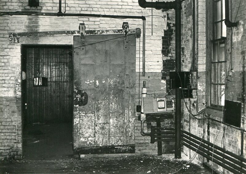 Sliding Fire Door in Foundry