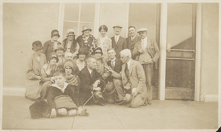 Guilford people wintering/visiting Florida 1929