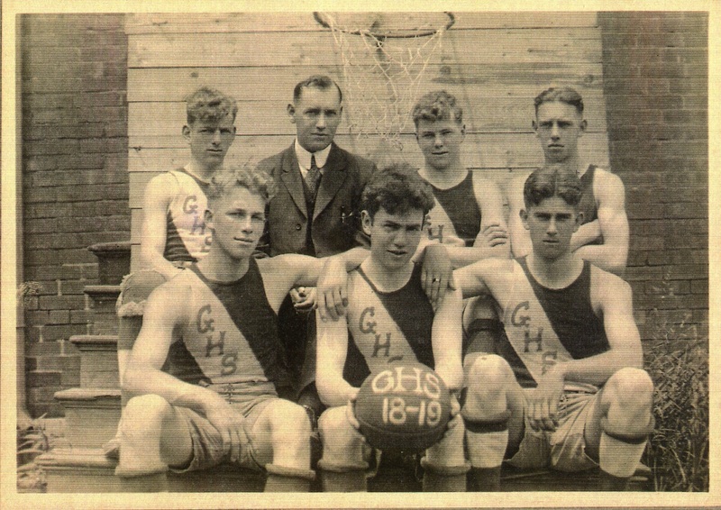 Guilford High School Basketball Team, 1918-19