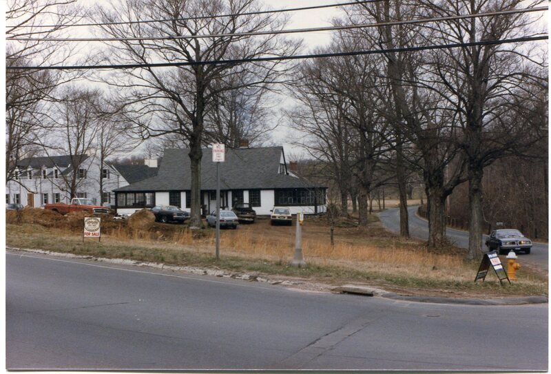 Chapman house, at northwest corner of Long Hill Road and Boston Post Road, 1985