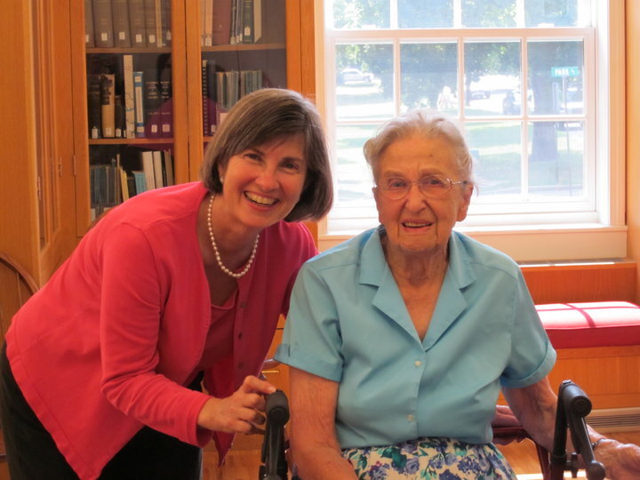 Edith B. Nettleton at her 102nd Birthday Party