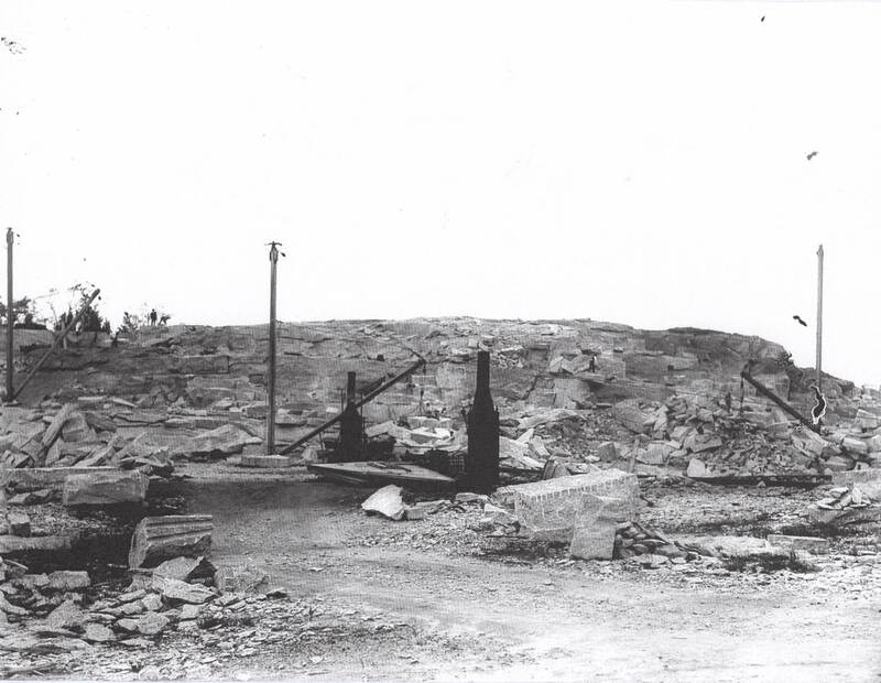 West Quarry by Hoadley's Point, 1904