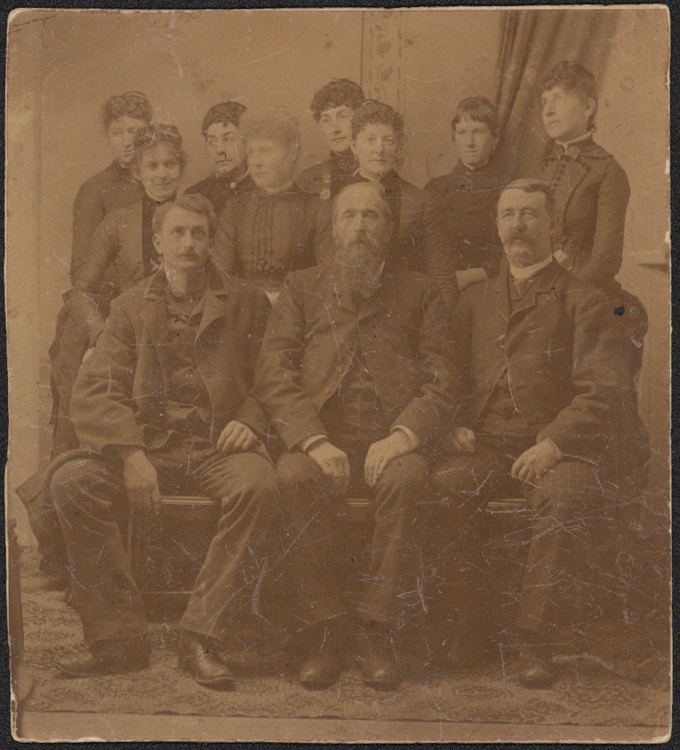 Group of Guilford residents, 1862