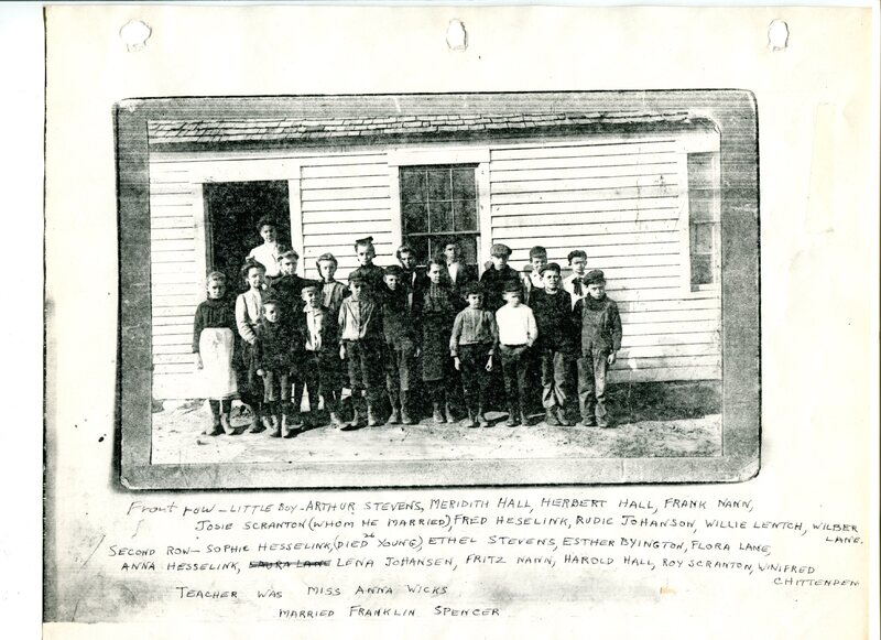 Group of school children
