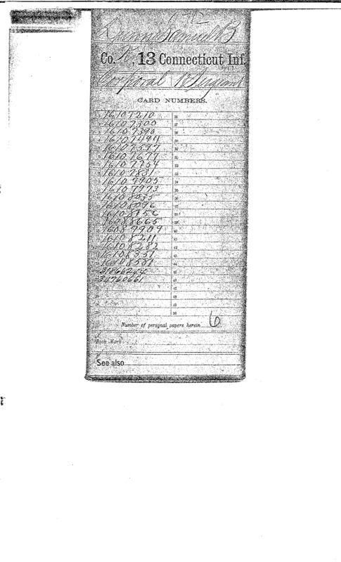Compiled military service records of Samuel B. Dunn