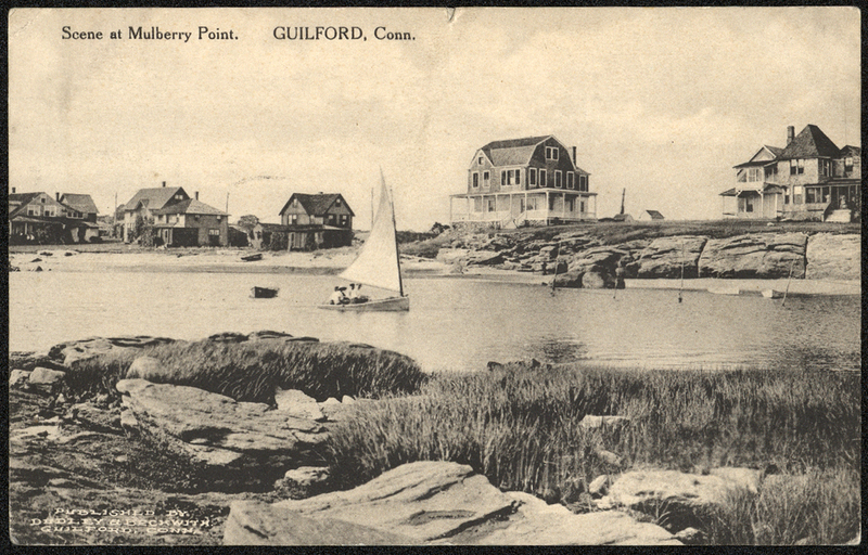 Scene at Mulberry Point Postcard