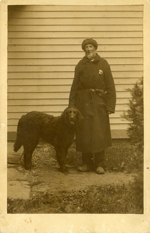 The Nightwatchman and his dog