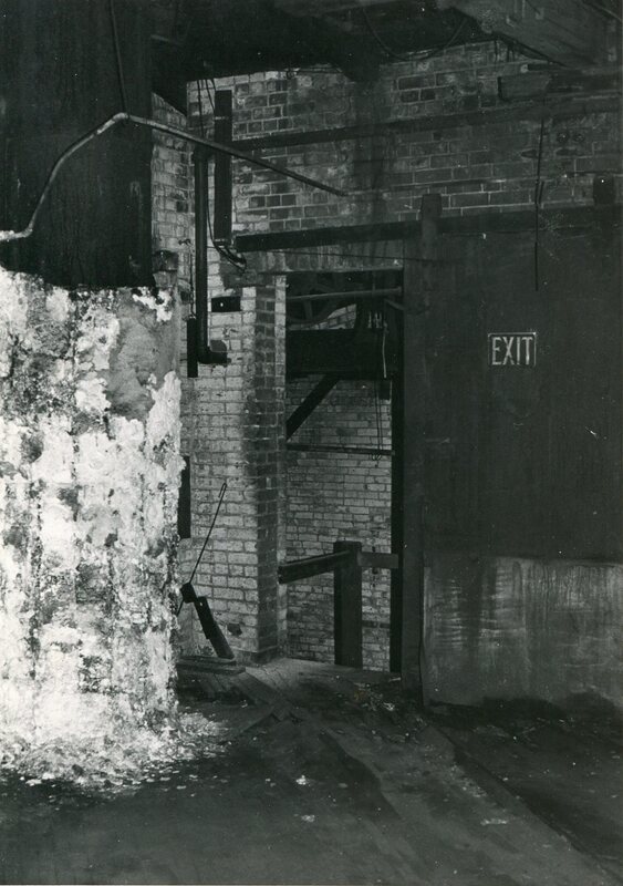 Pre-Construction Interior Stairs to Exit