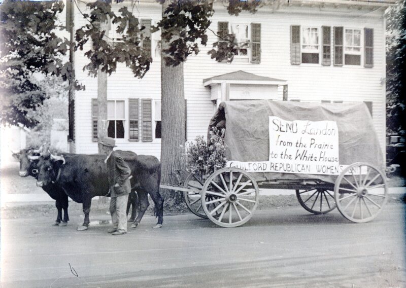 Republican Women's Float, Guilford Fair, circa 1936