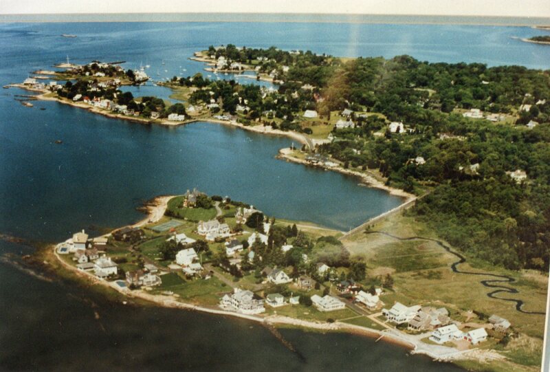 Aerial View of Vineyard Point 1992