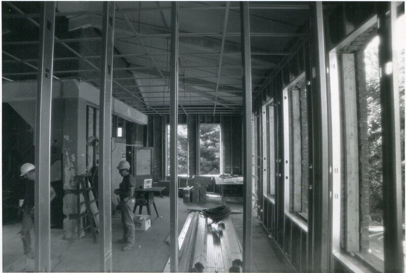 Construction Workers Inside Foundry