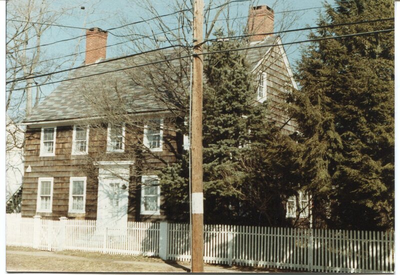 Nathan Chittenden house  at corner of  North River Street and Boston Post Road, March 19, 1985