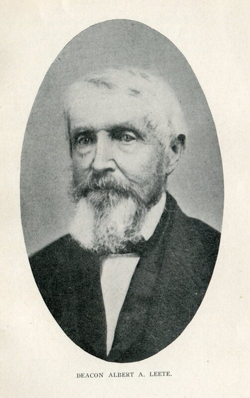 Deacon Albert A. Leete, 1805-1888