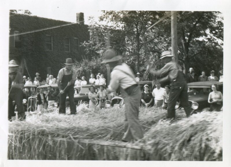 "Haying" Float in Guilford's Tercentenary Celebration Parade, 1939