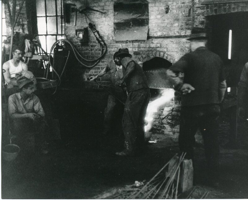 Foundry Men at I.S. Spencer's Sons