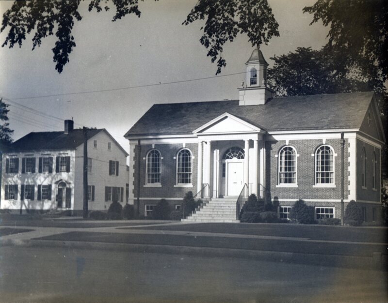 Guilford Free Library, Park Street,  circa 1934-1945