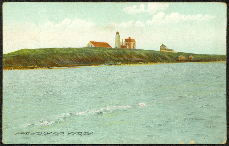 Faulkner's Island Lighthouse Postcard, 1908