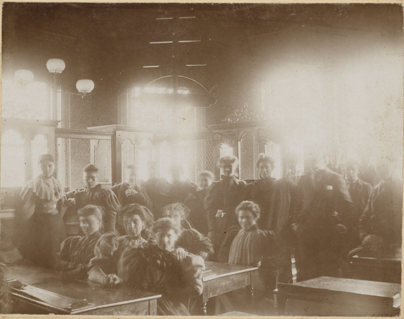 Students at the Guilford Institute