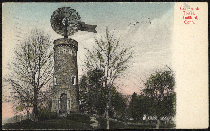 Cranbook Tower Postcard