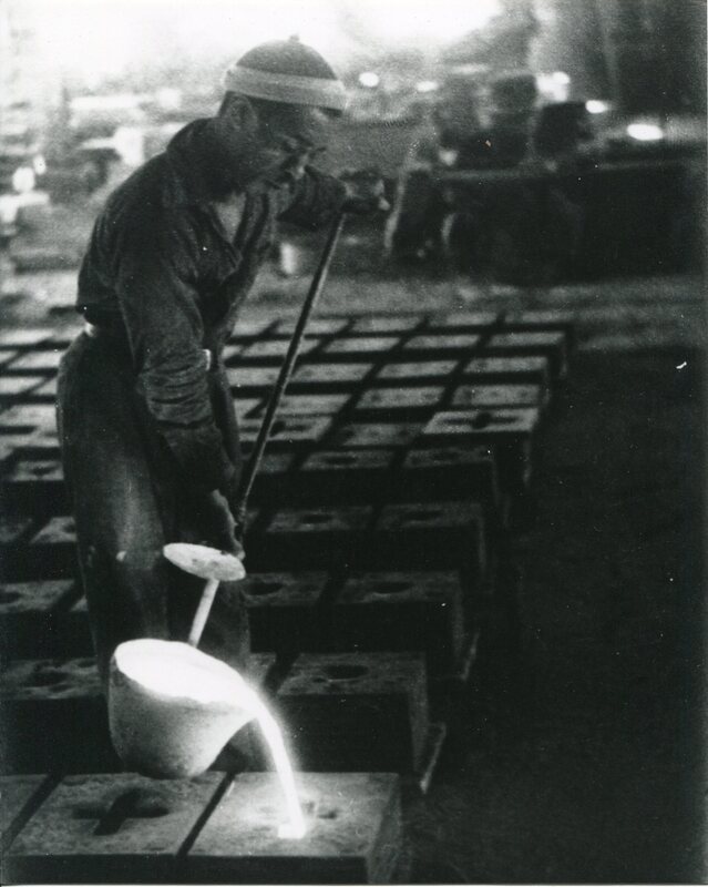 Fred Moore Casting Metal at I.S. Spencer's Sons