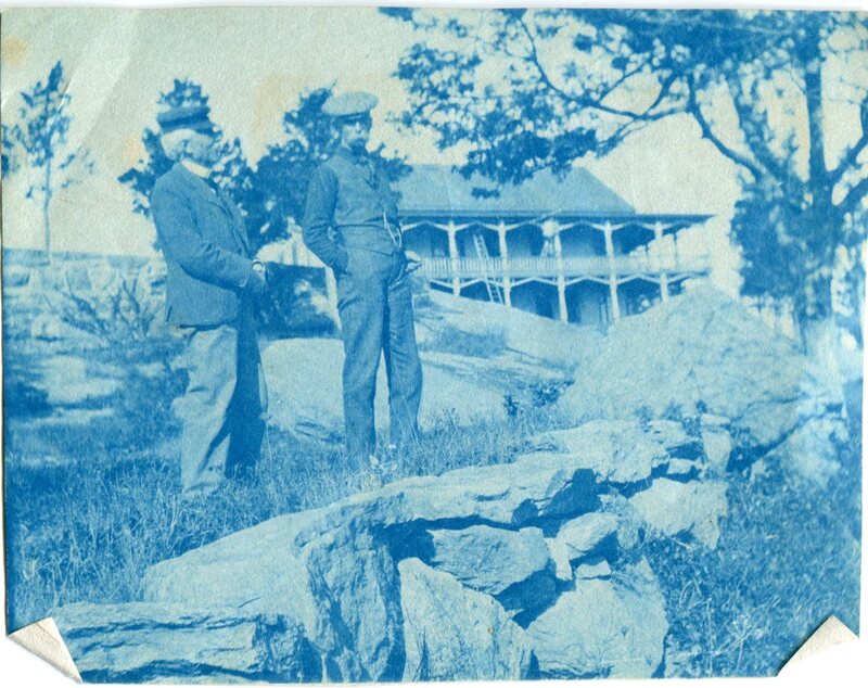 Albert A. Sperry and his brother-in-law George Phelps