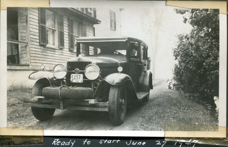 Charles Hubbard begins his journey to Maine in 1947