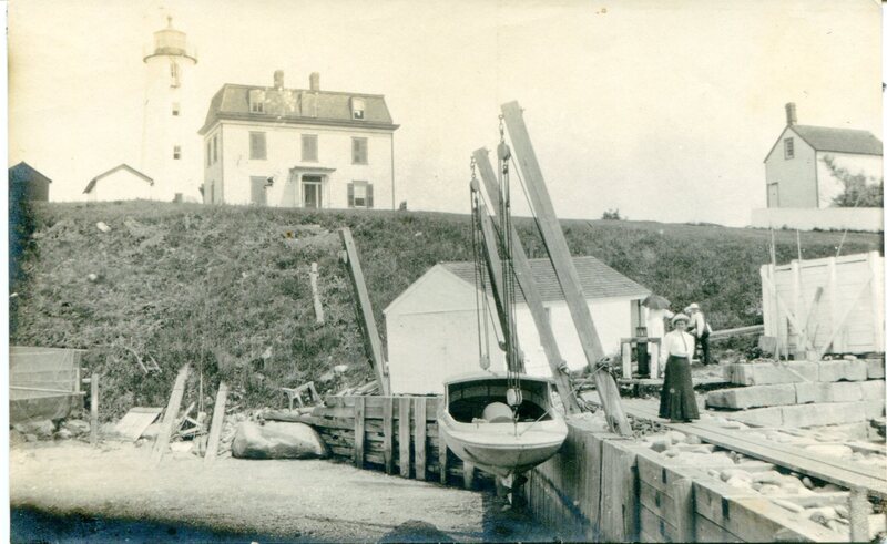 Marie ( Walden Sperry -last name?) at Faulkner's Island