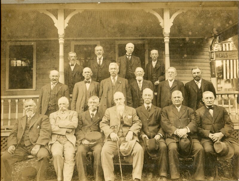 Charter members of Guilford Battery organized, circa 1912